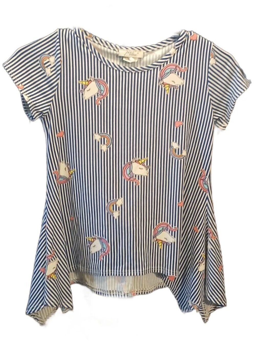 PINC Striped Unicorn Top